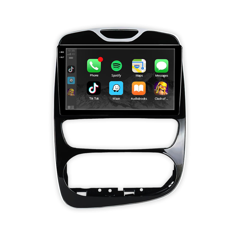 Renault Clio B98 (2013 - 2016) 9" 13.3" Wireless Android 15 Head Unit for Apple CarPlay / Android Auto