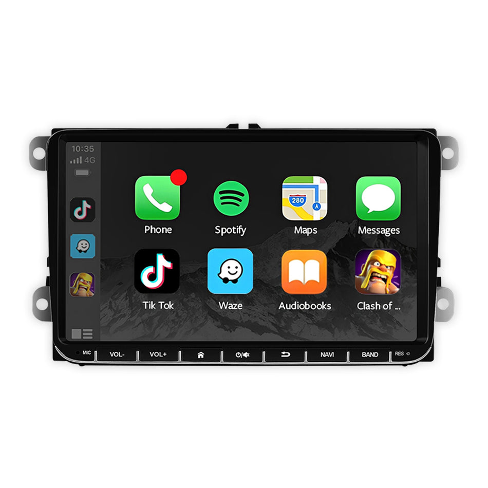 Volkswagen Amarok 2H (2010 - 2015) 9" Wireless Android 15 Head Unit for Apple CarPlay / Android Auto