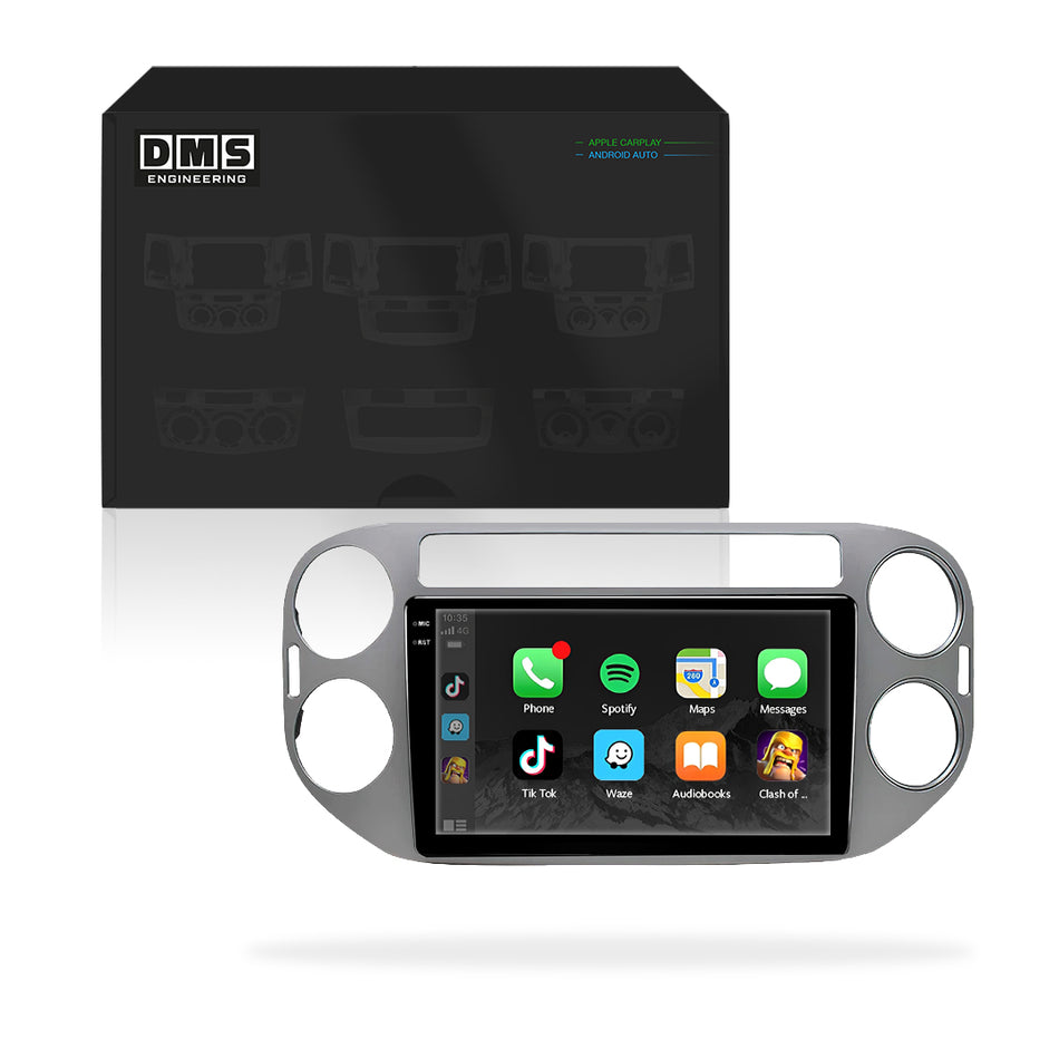 Volkswagen Tiguan 5N (2008 - 2017) 9" 13.3" Wireless Android 15 Head Unit for Apple CarPlay / Android Auto
