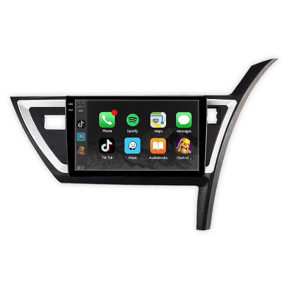 Toyota Corolla E180 Hatch (2012 - 2015) 7" 10" 13.3" Wireless Android 15 Head Unit for Apple CarPlay / Android Auto