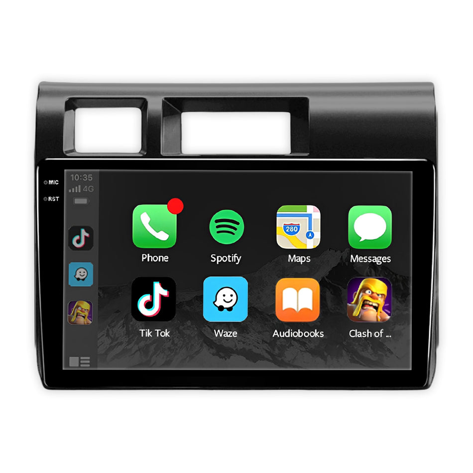 Toyota LandCruiser 70 76 79 Series (2008 - 2023) 9" 13.3" Wireless Android 15 Head Unit for Apple CarPlay / Android Auto Post-facelift