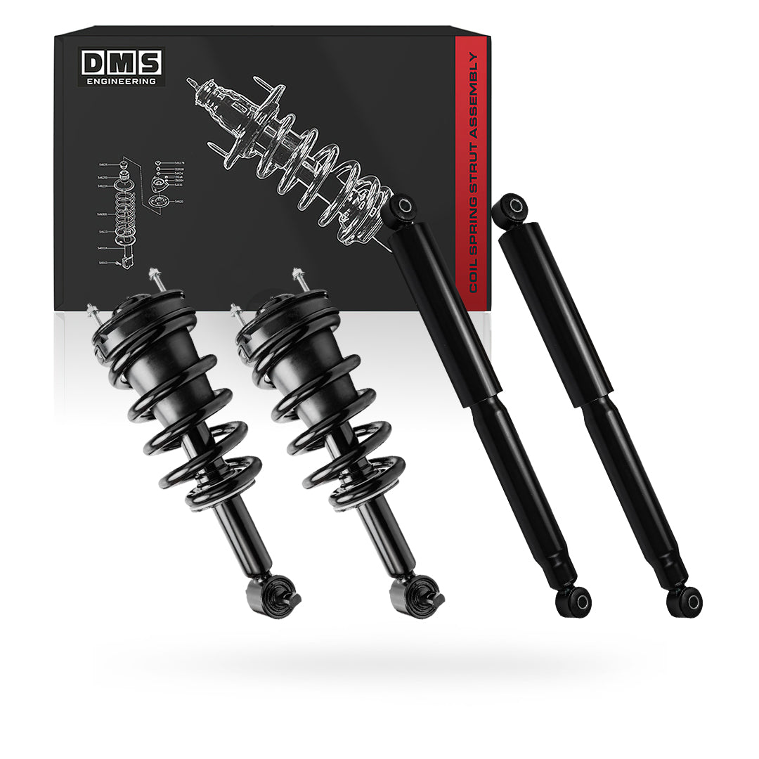 Cadillac Escalade EXT / Platinum / Hybrid ( 2008 - 2014 ) Front & Rear Shock Absorbers and Struts LH + RH