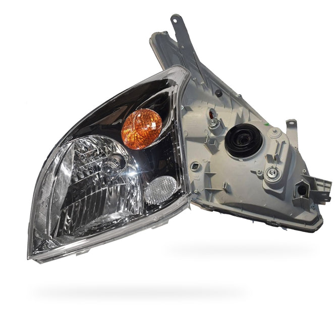 Toyota LandCruiser Prado 120 Series (2002 - 2009) Chrome Projector Headlights LH + RH