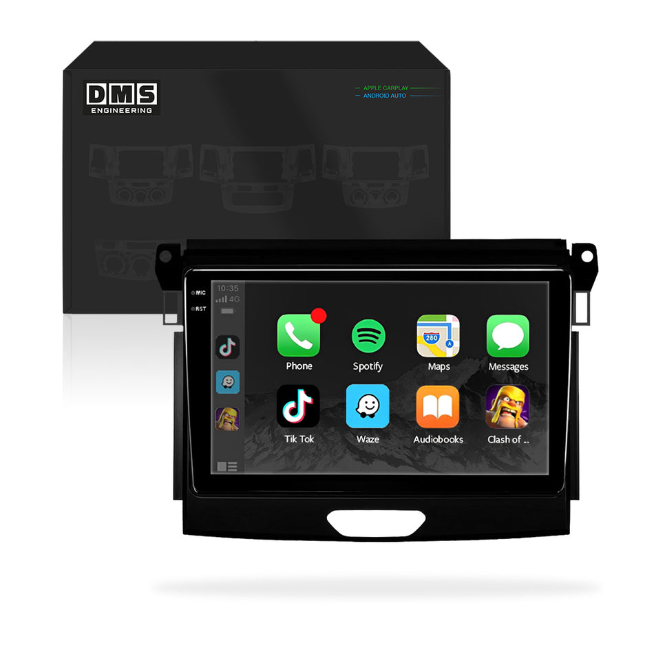 Ford Ranger PX MK2 / MK3 (2016 - 2022) 9" 13.3" Wireless Android 15 Head Unit for Apple CarPlay / Android Auto for Factory Non-Touchscreen