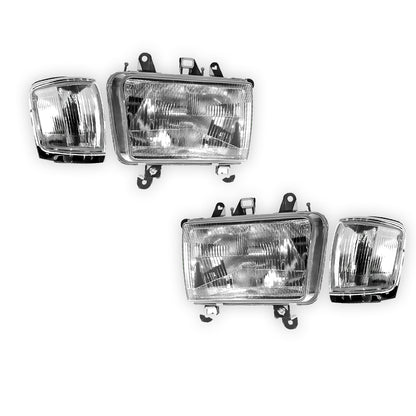 Toyota Surf / 4 Runner N130 (1991 - 1997) Halogen Headlights LH + RH