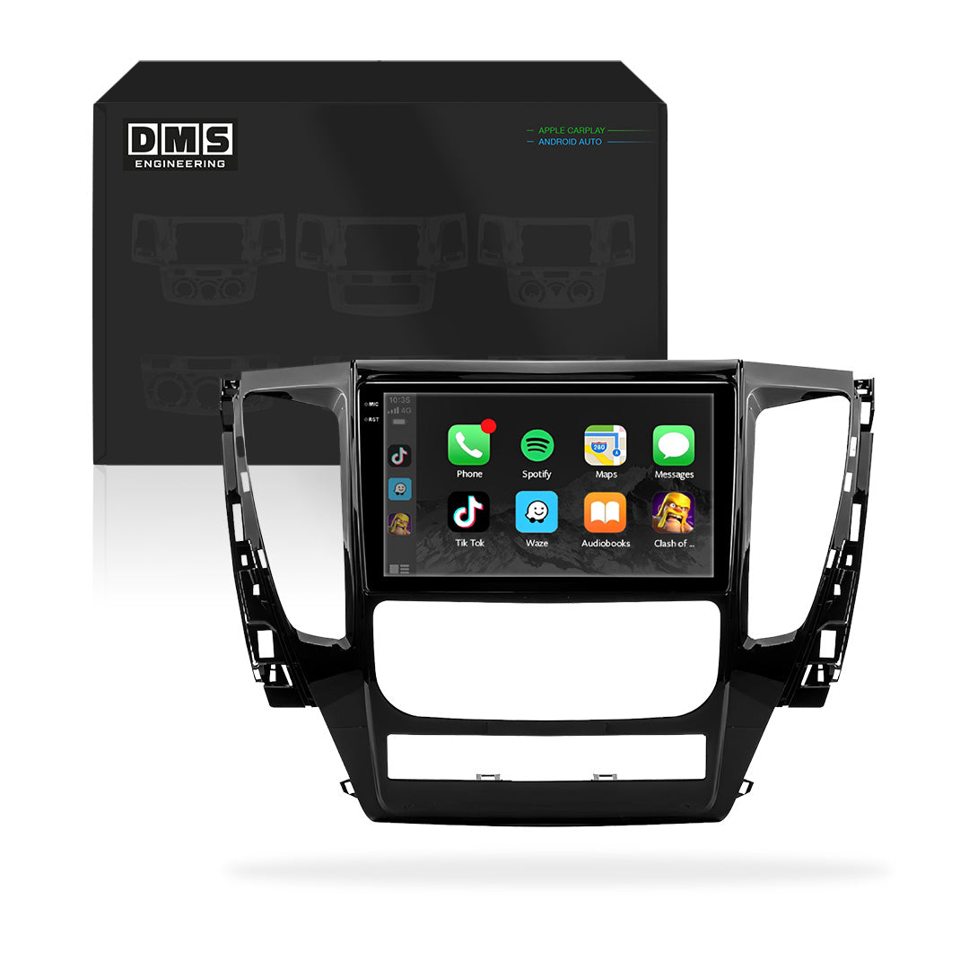 Mitsubishi Pajero Sport QE (2017 - 2019) 9" Wireless Android 16 Head Unit for Apple CarPlay / Android Auto