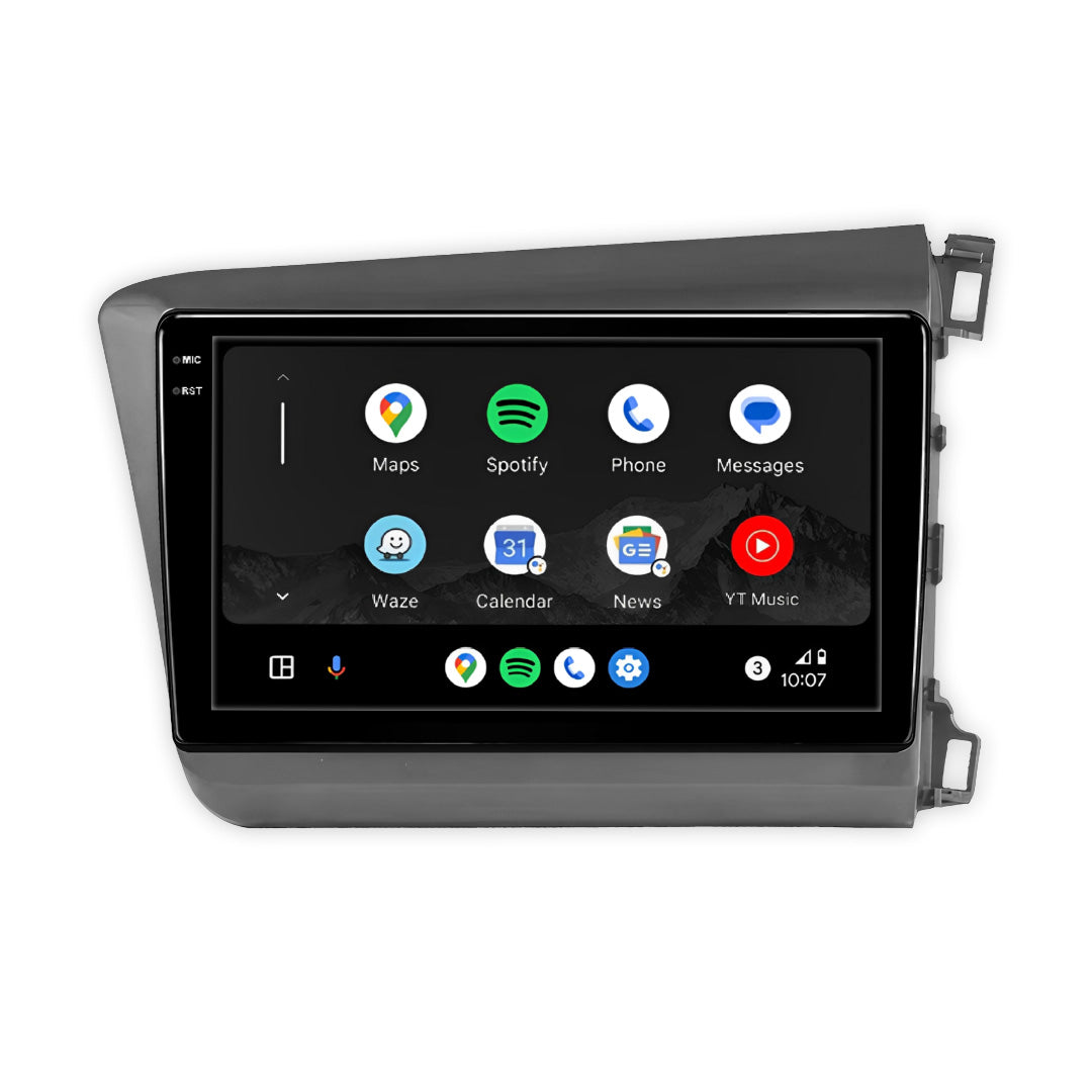 Honda Civic FB Sedan (2012 - 2015) 9" 13.3" Wireless Android 16 Head Unit for Apple CarPlay / Android Auto