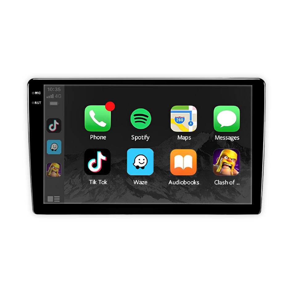 Holden Colorado RC (2008 - 2012) 10.1" Double DIN Wireless Android 15 Head Unit for Apple CarPlay / Android Auto