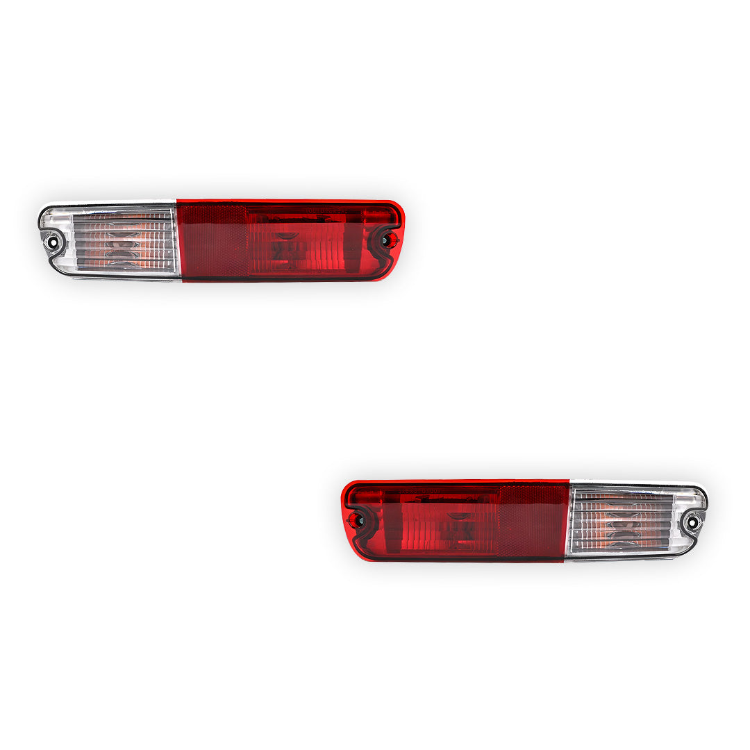 Mitsubishi Pajero NM (2003 - 2007) Rear Bumper Light Bars LH + RH
