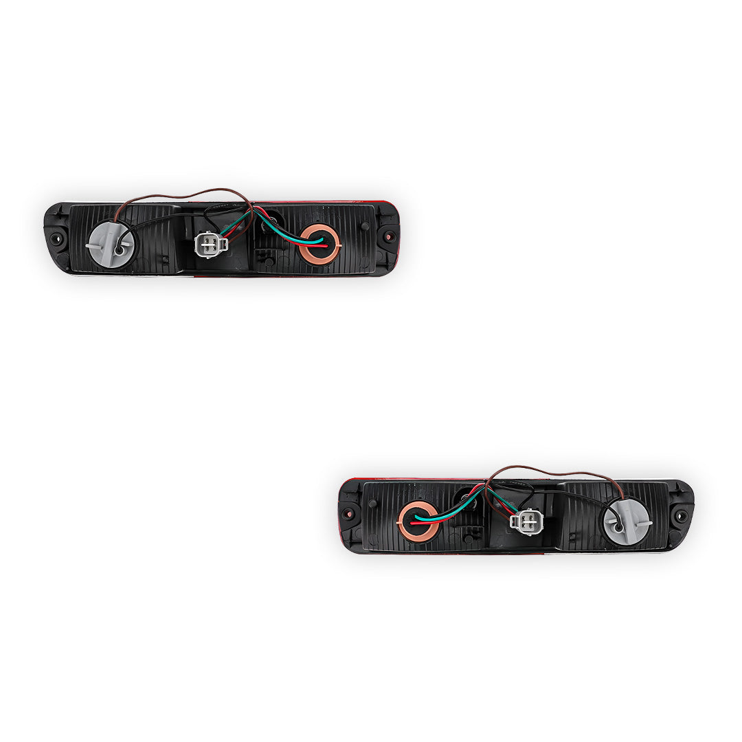 Mitsubishi Pajero NM (2003 - 2007) Rear Bumper Light Bars LH + RH