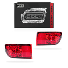 Toyota 4Runner N210 (2003 - 2005) Rear Bumper Light Reflectors LH + RH
