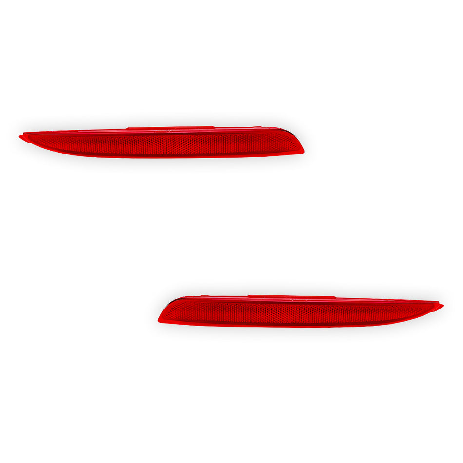 Mazda 3 BL (2009 - 2013) Rear Bumper Light Reflectors LH + RH