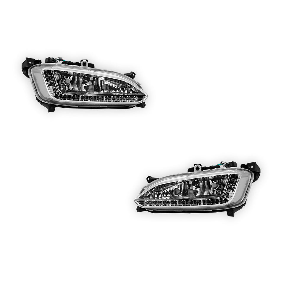 Hyundai Santa Fe DM (2013 - 2014) LED DRL Fog Lamp  LH + RH