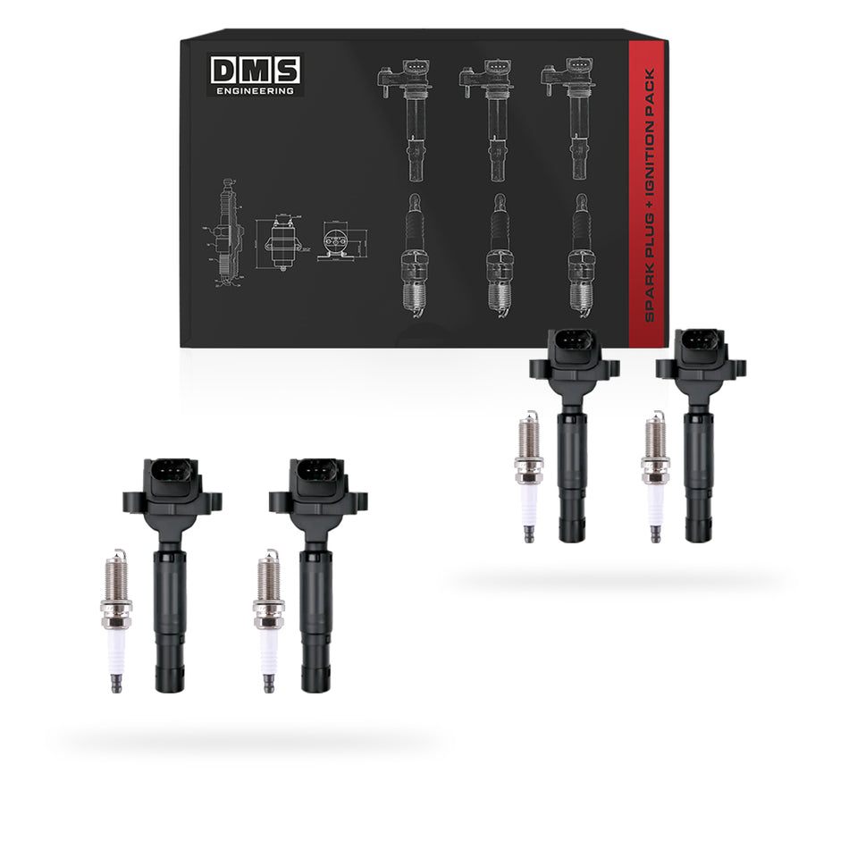 Mercedes-Benz C-Class W203 / W204 (2003 - 2011) 1.8L Ignition Coils and Spark Plugs Complete Set