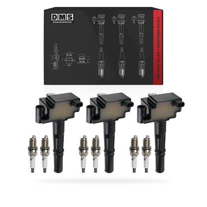 Toyota LandCruiser Prado 90 / 95 Series (1996 - 2003) 3.4L Ignition Coils and Spark Plugs Complete Set
