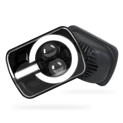 Toyota HiLux N40 / N50 / N60 (1983 - 2004) LED Headlights Halo DRL  LH + RH