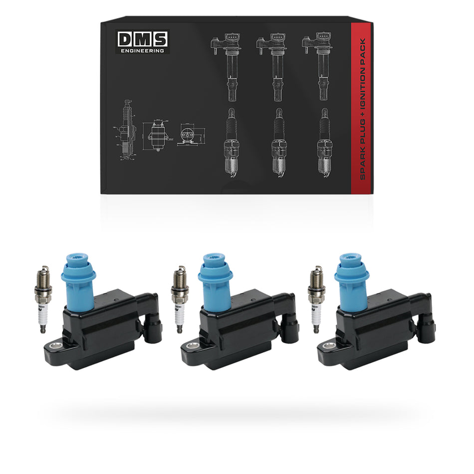 Toyota Crown MS (1999 - 2003) 2.5L Ignition Coils and Spark Plugs Complete Set