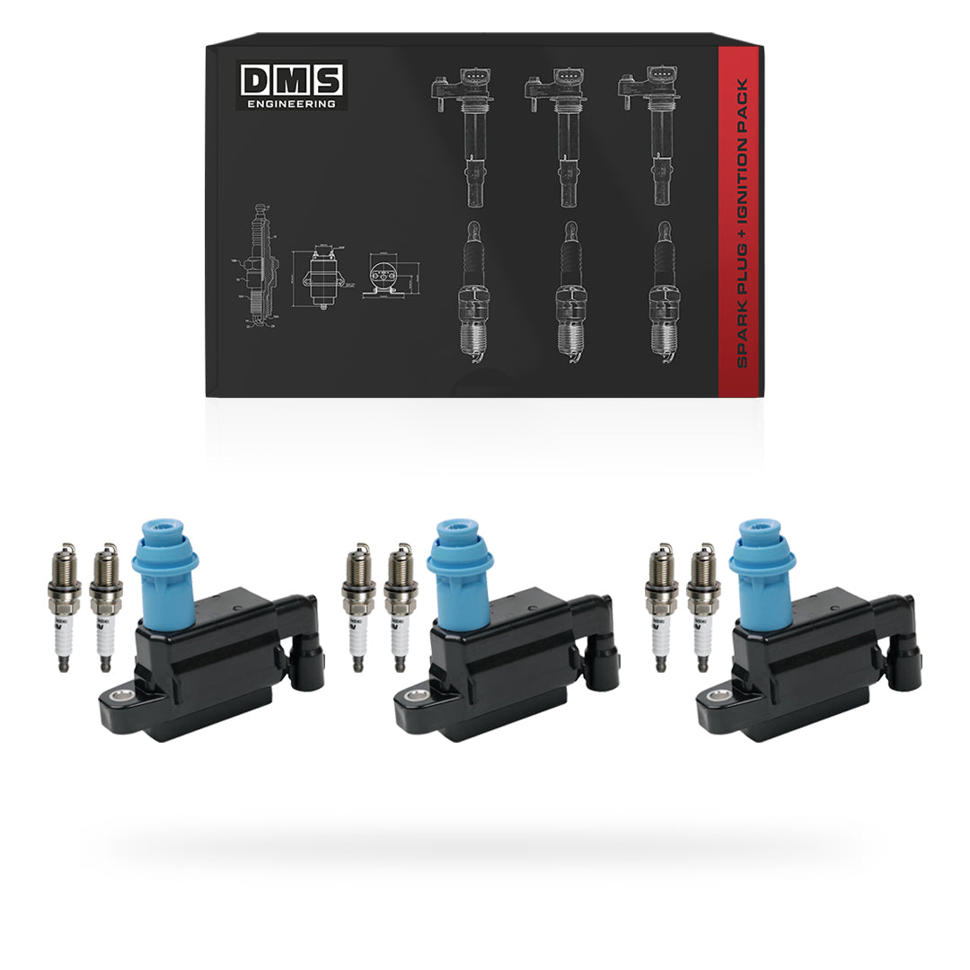 Toyota Mark II X100 / X110 (1997 - 2004) 2.5L Ignition Coils and Spark Plugs Complete Set