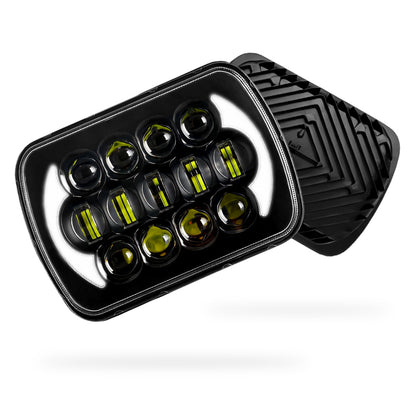 Ford F-350 RM / RN (2001 - 2006) LED Headlights Halo DRL  LH + RH