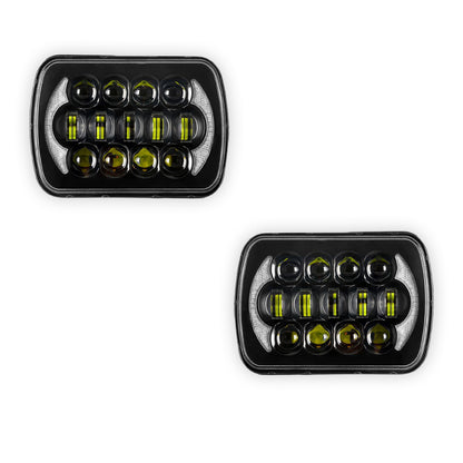 Ford F-350 RM / RN (2001 - 2006) LED Headlights Halo DRL  LH + RH
