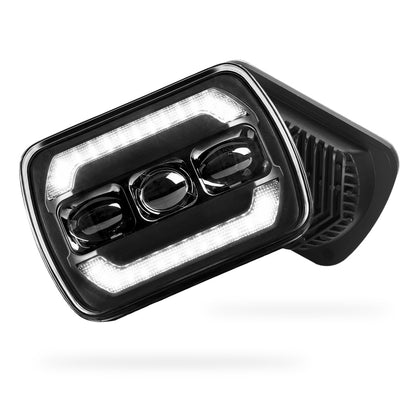 Ford F-350 RM / RN (2001 - 2006) LED Headlights Halo DRL  LH + RH
