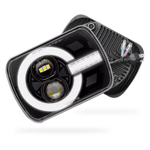 Nissan Navara D21 (1986 - 1997) LED Headlights Halo DRL  LH + RH