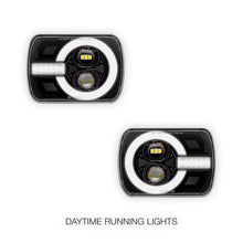 Nissan Navara D21 (1986 - 1997) LED Headlights Halo DRL  LH + RH