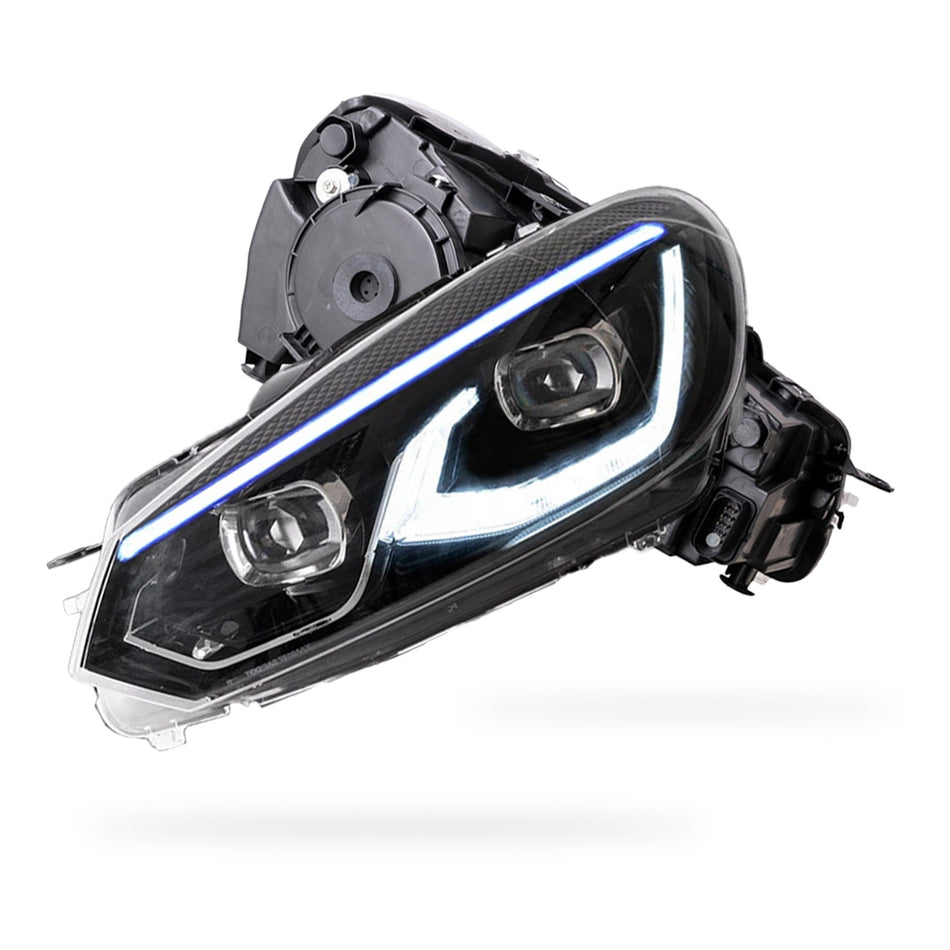 Volkswagen Golf MK6 (2008 - 2013) LED Headlights Halo DRL  LH + RH