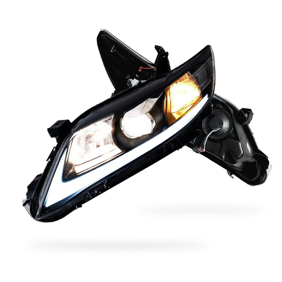 Toyota Camry XV40 (2010 - 2011) LED Headlights Halo DRL  LH + RH