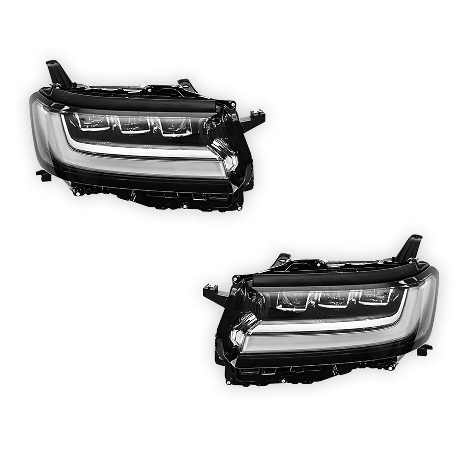 Toyota LandCruiser 300 Series (2021 - 2024) OEM Style LED Headlights LH + RH