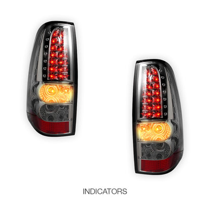 Isuzu D-MAX RC (2007 - 2011) LED Tail Lights LH + RH
