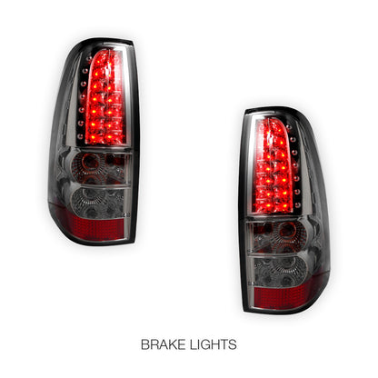 Isuzu D-MAX RC (2007 - 2011) LED Tail Lights LH + RH