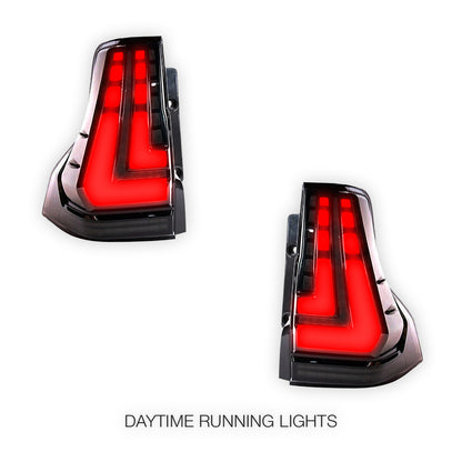 Toyota LandCruiser Prado 150 Series (2010 - 2021) LED Tail Lights LH + RH