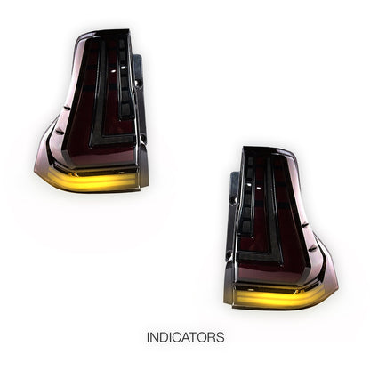 Toyota LandCruiser Prado 150 Series (2010 - 2021) LED Tail Lights LH + RH