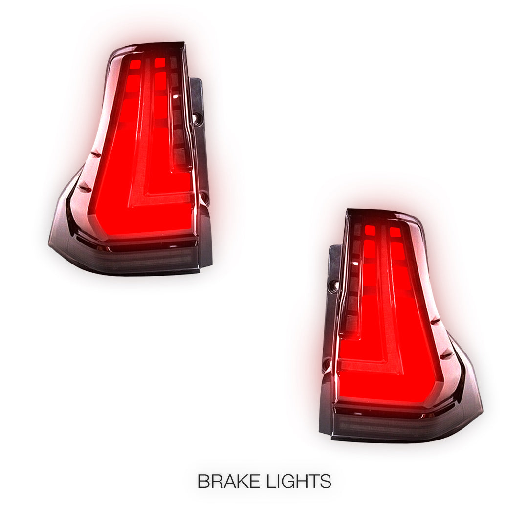 Toyota LandCruiser Prado 150 Series (2010 - 2021) LED Tail Lights LH + RH