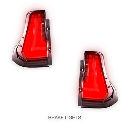 Toyota LandCruiser Prado 150 Series (2010 - 2021) LED Tail Lights LH + RH