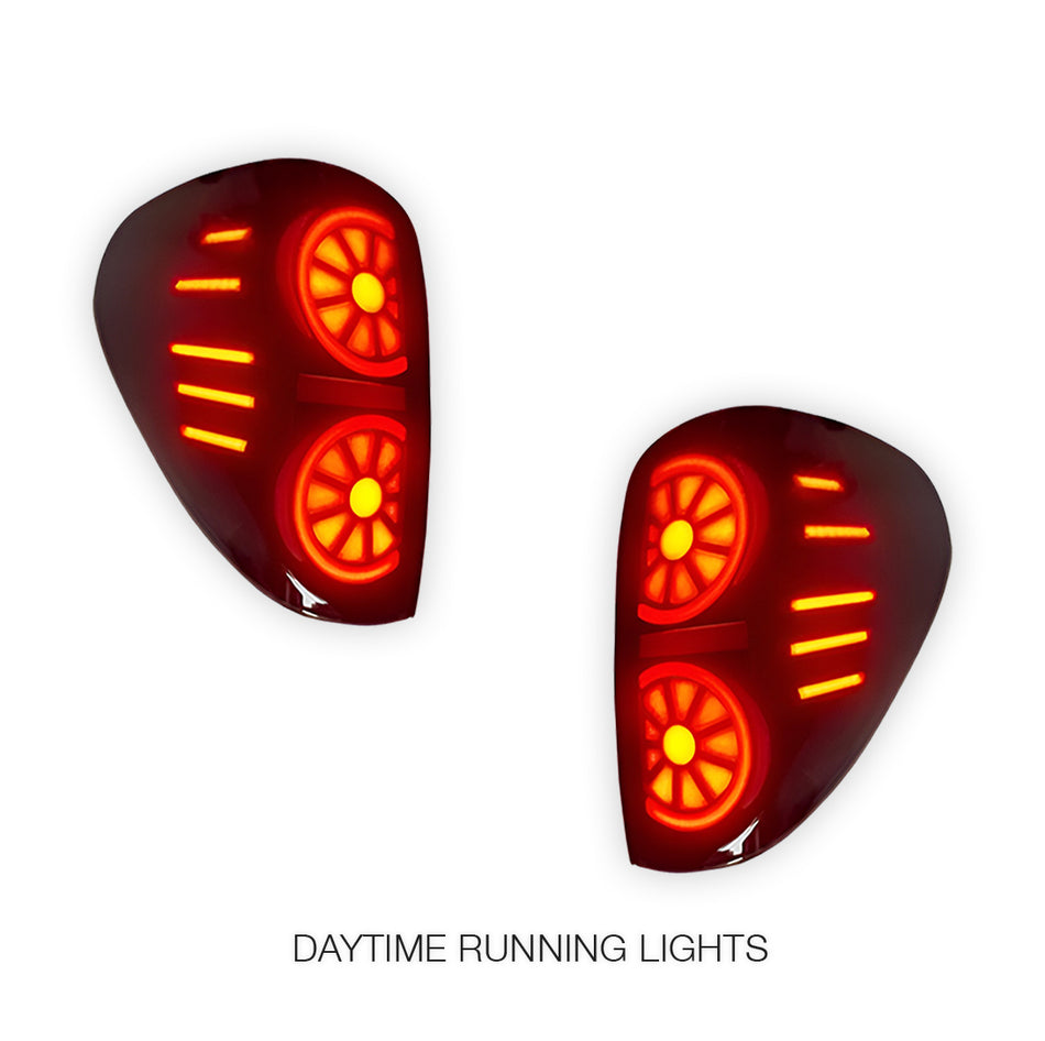 Mitsubishi Triton ML / MN (2006 - 2015) LED Tail Lights LH + RH