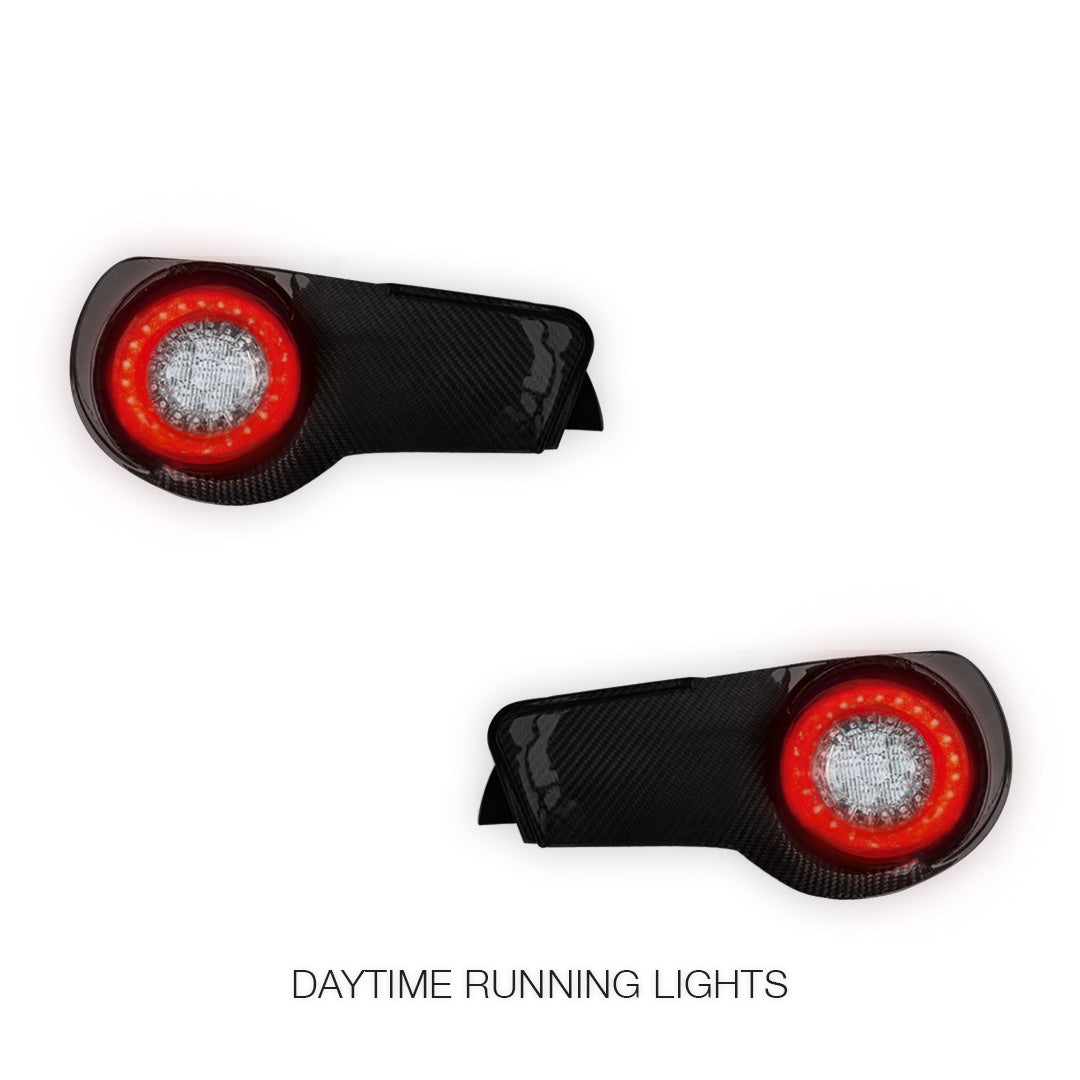 Toyota 86 1st Gen (2012 - 2021) Carbon LED Tail Lights LH + RH