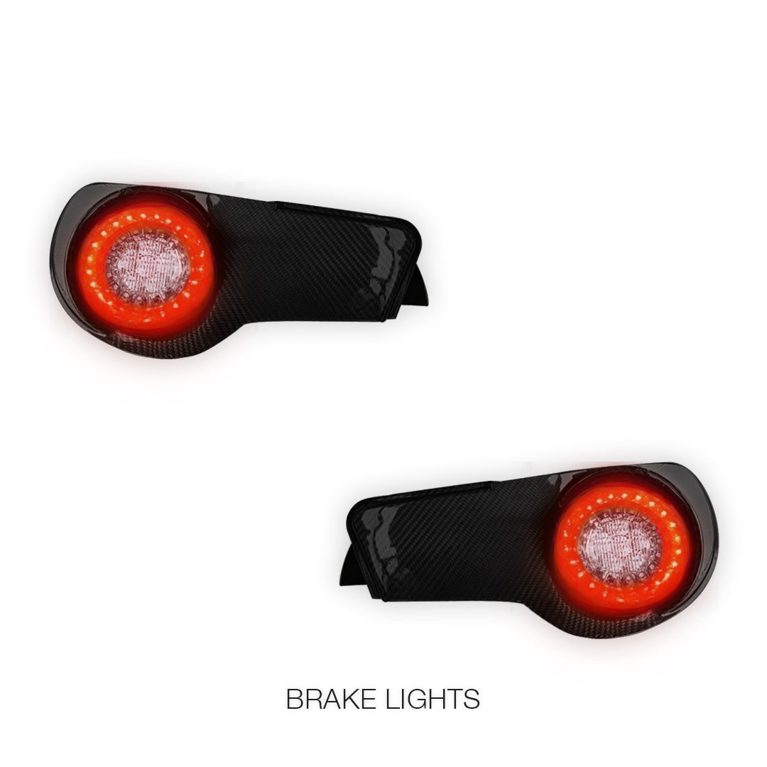 Toyota 86 1st Gen (2012 - 2021) Carbon LED Tail Lights LH + RH