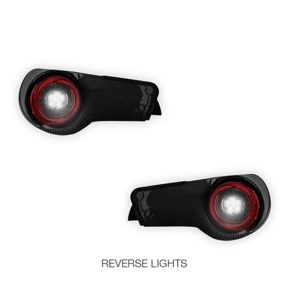 Toyota 86 1st Gen (2012 - 2021) Carbon LED Tail Lights LH + RH