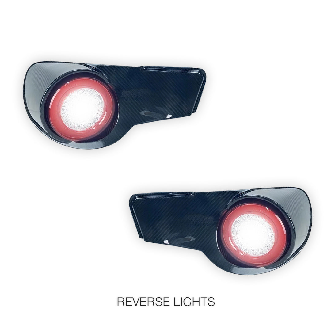 Subaru BRZ 1st Gen (2012 - 2021) Carbon LED Tail Lights LH + RH
