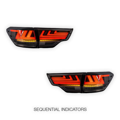Toyota Kluger XU50 (2015 - 2019) LED Tail Lights LH + RH