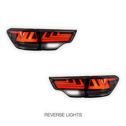 Toyota Kluger XU50 (2015 - 2019) LED Tail Lights LH + RH