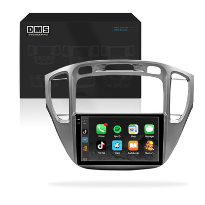 Toyota Kluger XU20 (2001 - 2007) 9" Wireless Android 16 Head Unit for Apple CarPlay / Android Auto