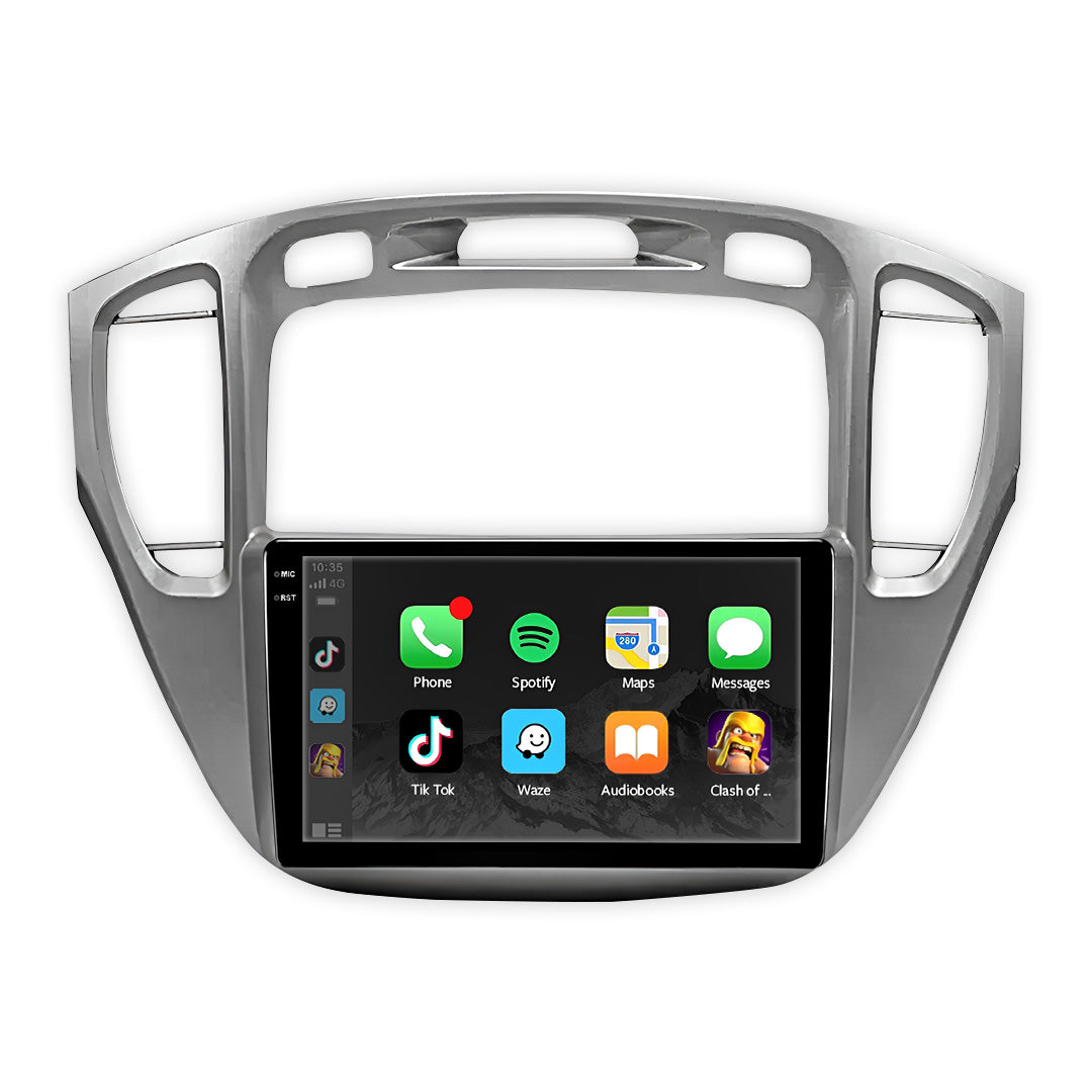 Toyota Kluger XU20 (2001 - 2007) 9" Wireless Android 16 Head Unit for Apple CarPlay / Android Auto