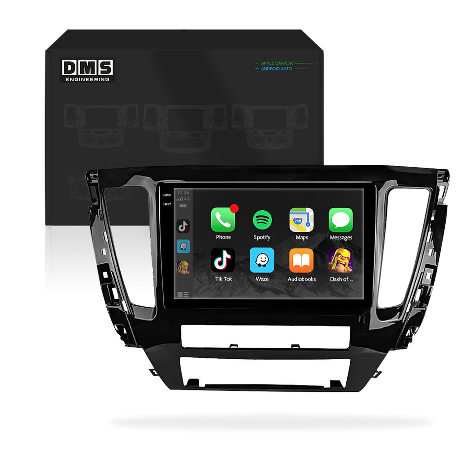 Mitsubishi Pajero Sport QF (2019 - 2024) 10" Wireless Android 15 Head Unit for Apple CarPlay / Android Auto