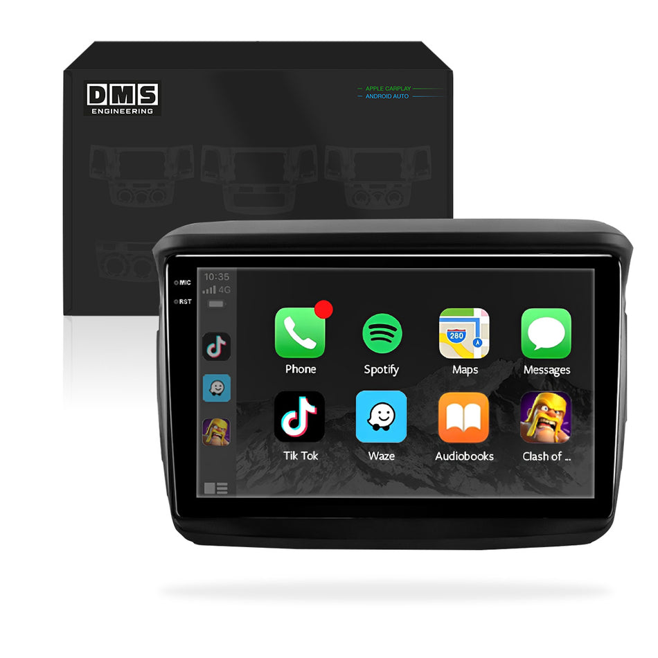 Mitsubishi Challenger / Pajero Sport KH (2008 - 2014) 9" Wireless Android 15 Head Unit for Apple CarPlay / Android Auto