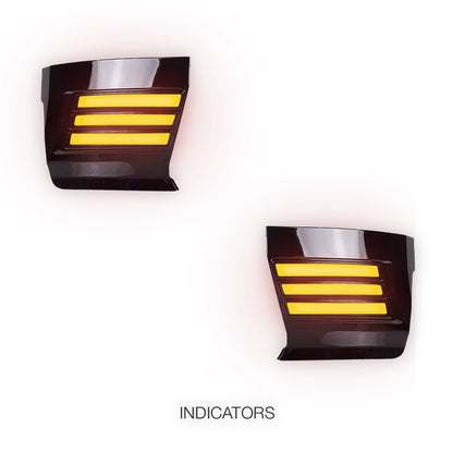 Toyota LandCruiser Prado 250 Series (2024 - 2025) LED Tail Lights LH + RH