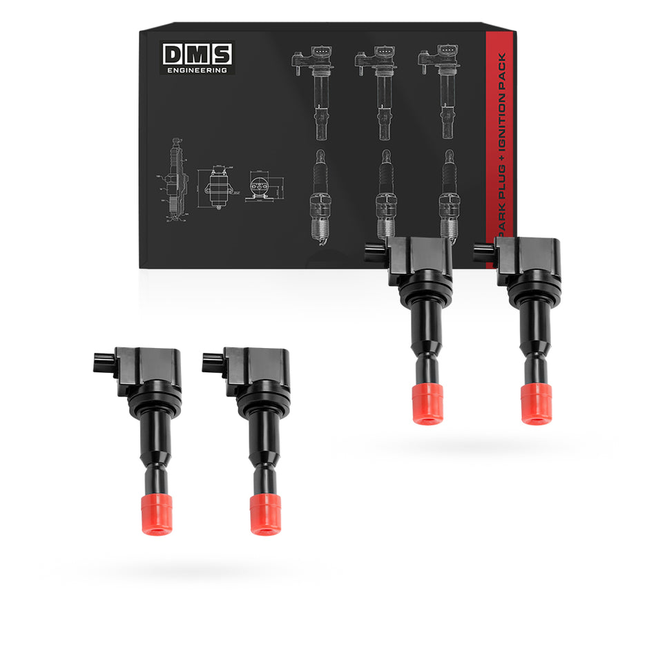 Honda Jazz GD (2002 - 2008) 1.5L Ignition Coils and Spark Plugs Complete Set