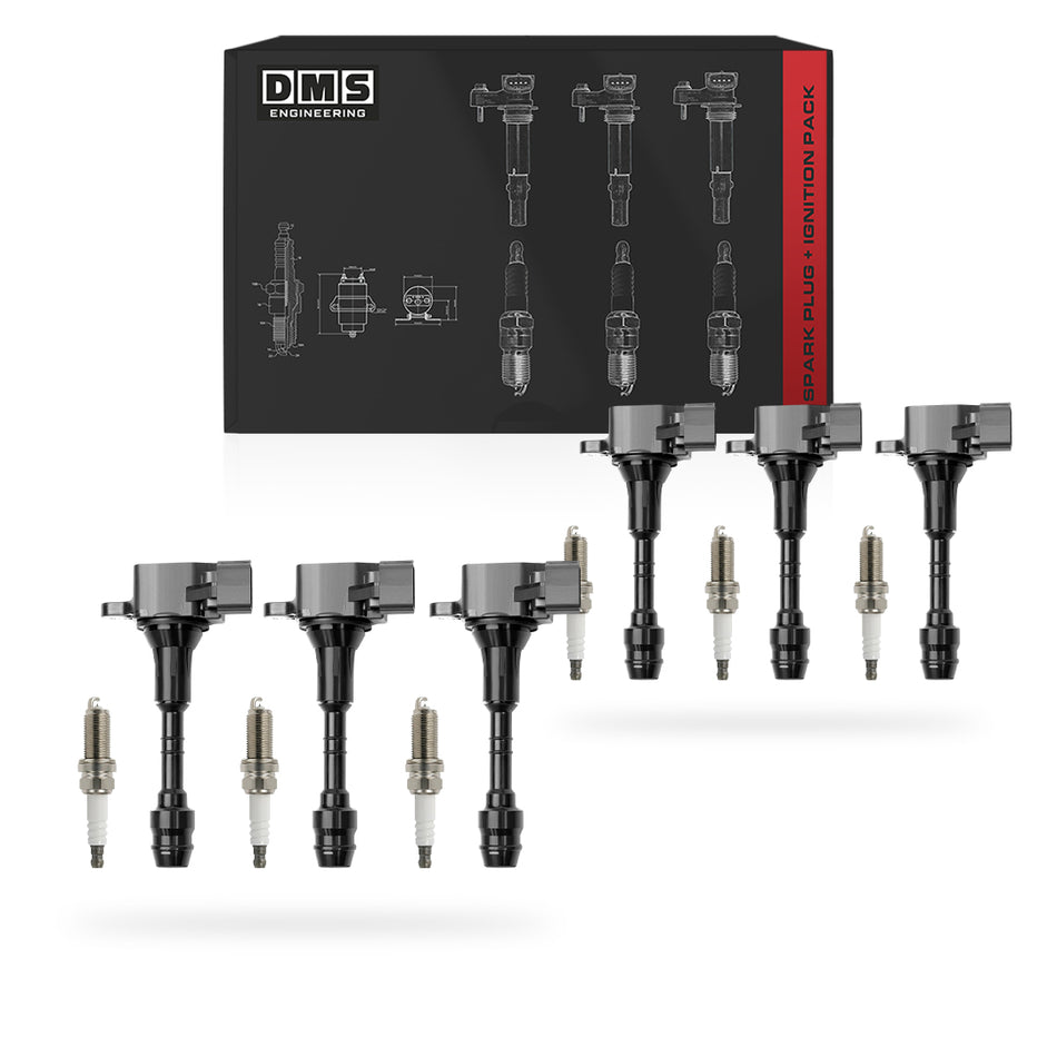 Nissan 350Z Z33 (2003 - 2007) 3.5L Ignition Coils Complete Set